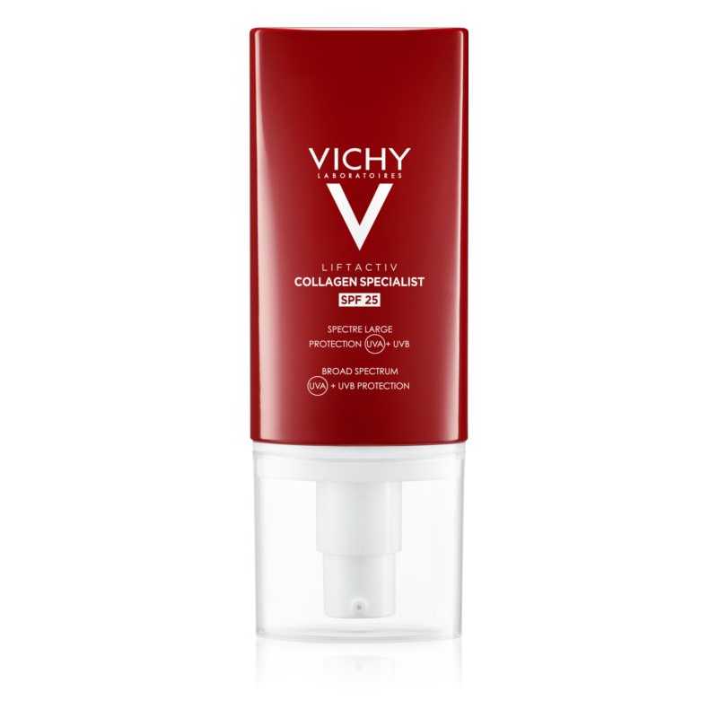 Crema antirid Vichy Liftactiv Collagen Specialist SPF 25, pentru toate tipurile de ten, 50ml
