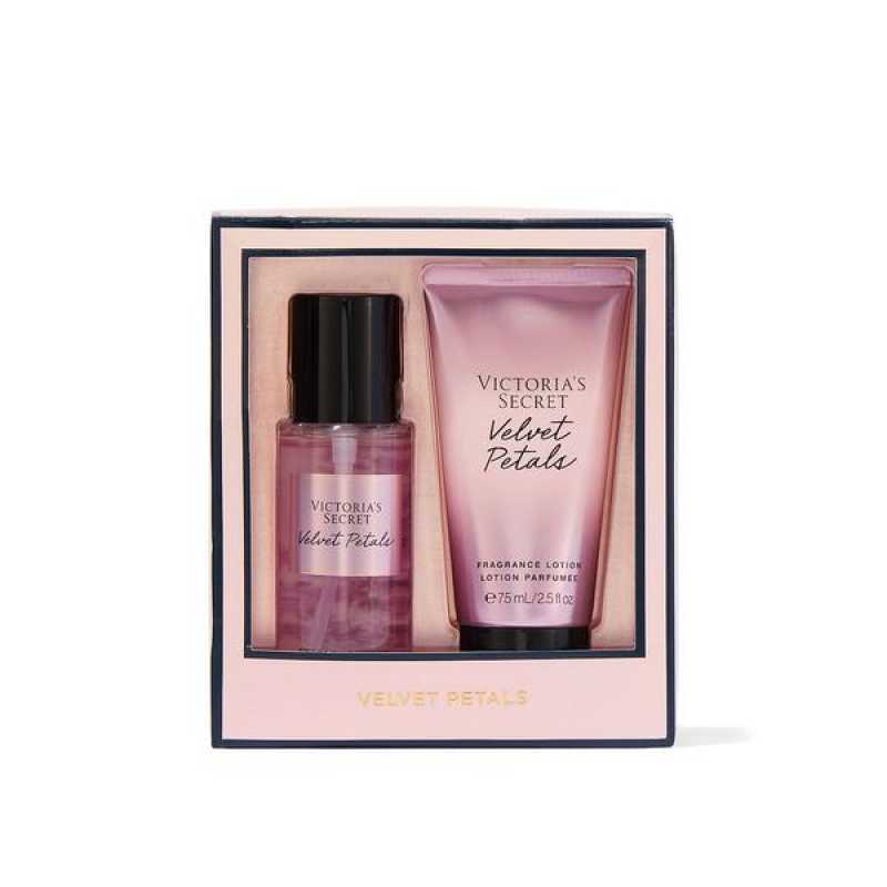 Set Cadou Victoria Secret, Velvet Petals Gift Set, Spray corp 75 ml + Body Lotion 75 ml